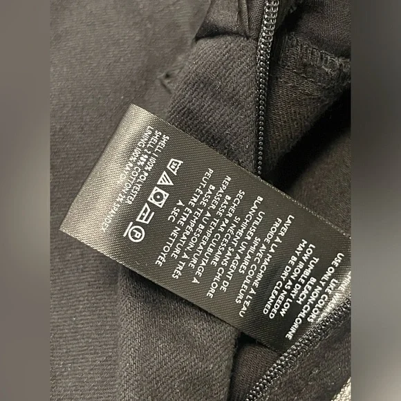 Anthropologie Maeve Cowl-Neck Belted Mini Dress $178 Black S NO BELT - Picture 5 of 7